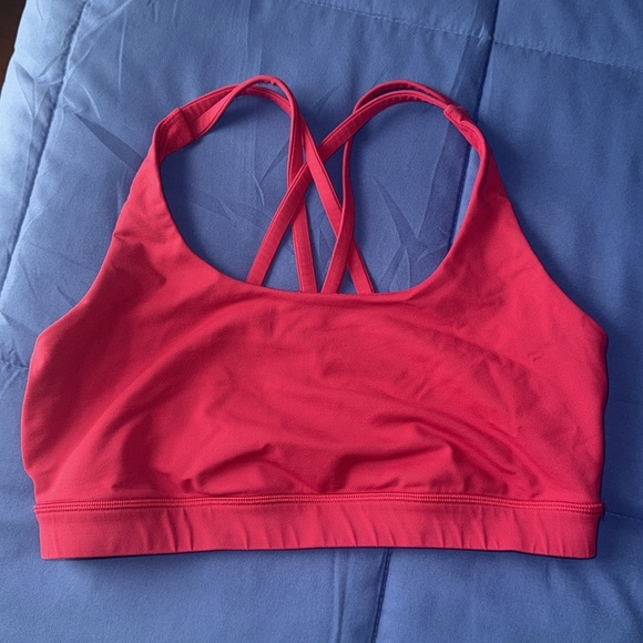 Lululemon Set of 6 Energy Bras Sz 10 Blue Purple Pink Green! - Picture 8 of 12